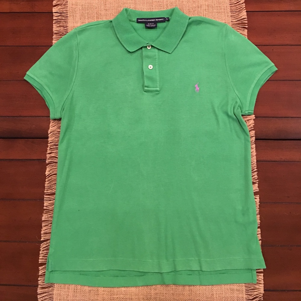 RALPH LAUREN SPORT💞Short Sleeve Polo Size L